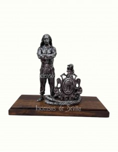 Costalero con medalla