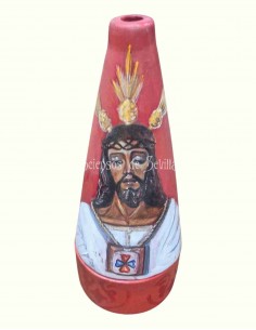 Chimenea pintada a mano