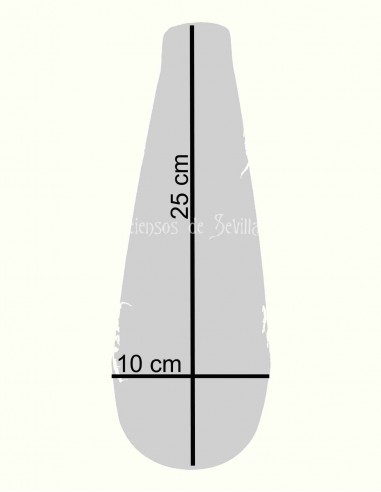 Chimenea pintada a mano