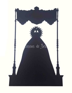 Pegatina de silueta 2