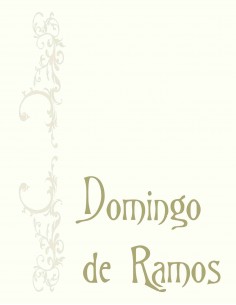 03L. Domingo de Ramos